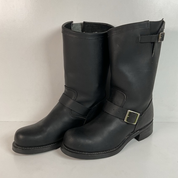 Vintage Georgia Engineer Boots 10 E USA Made Soft Toe